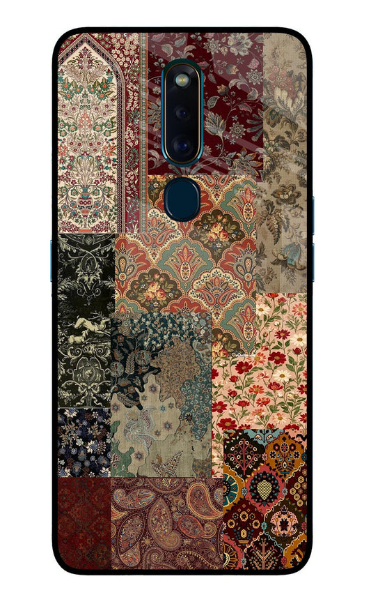 Desi Print Oppo F11 Pro Glass Case
