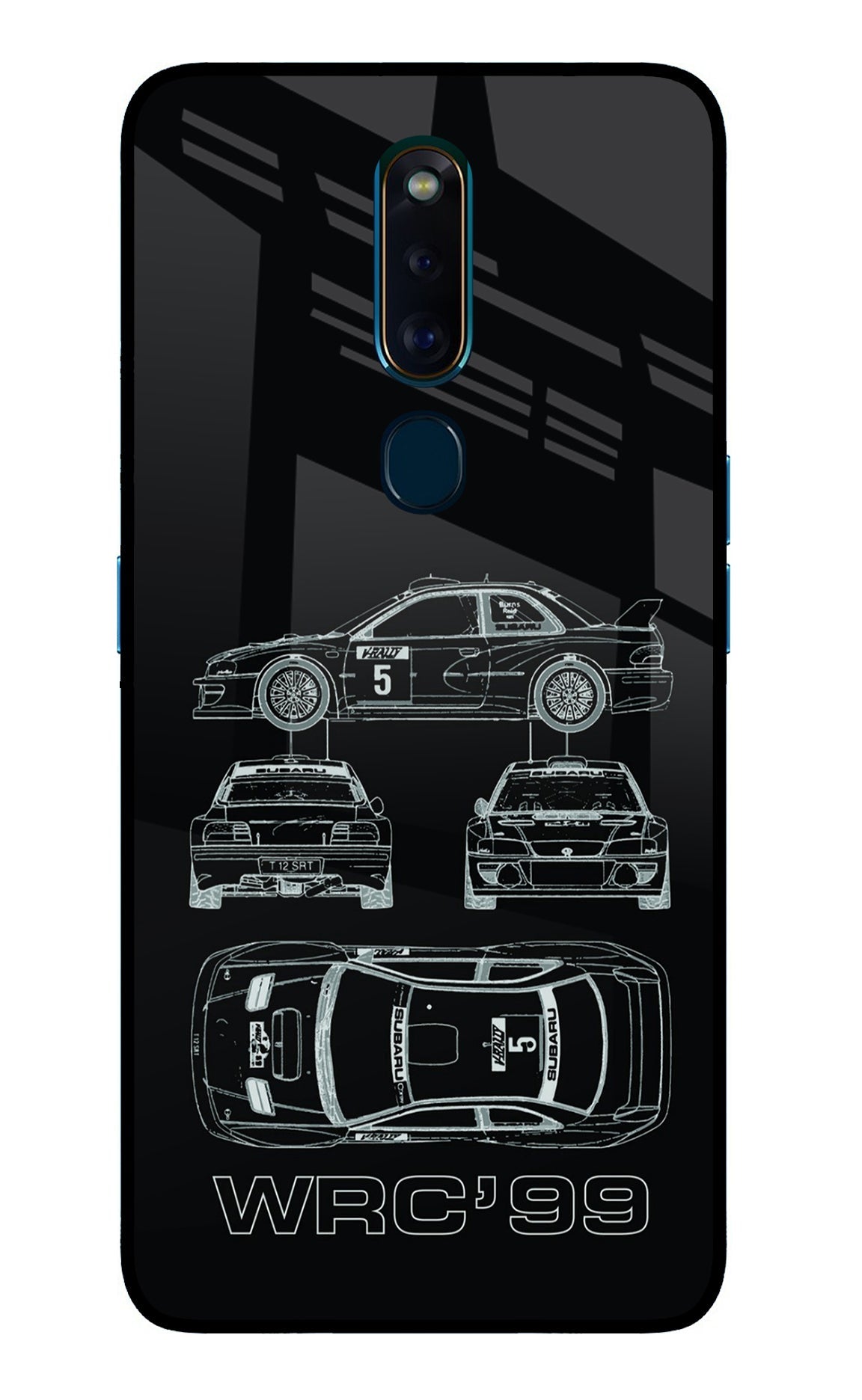 WRC'99 Oppo F11 Pro Glass Case