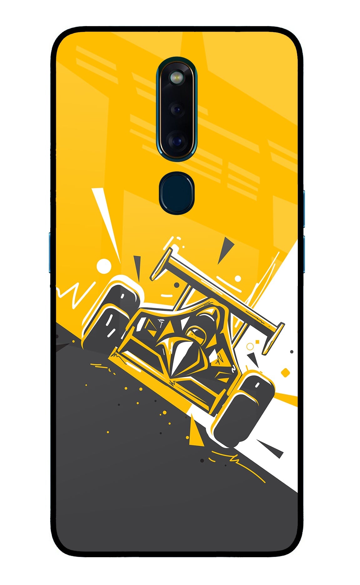 Track King Oppo F11 Pro Glass Case
