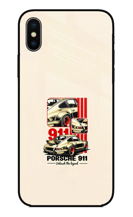 Classic Porsche 911 iPhone XS Back Cover