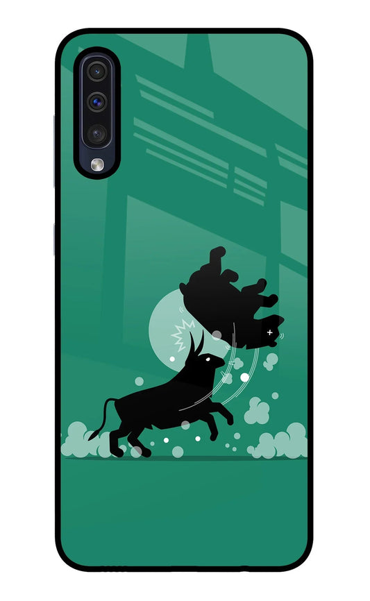 Bull Conqueror Samsung A50/A50s/A30s Glass Case