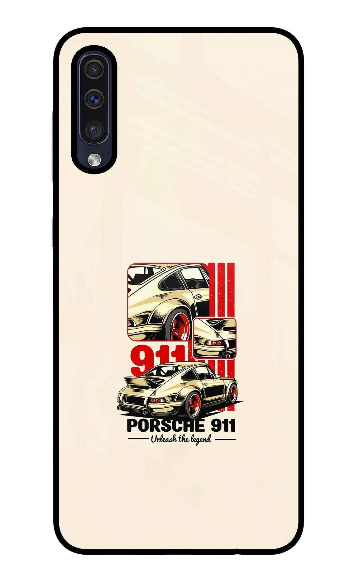 Classic Porsche 911 Samsung A50/A50s/A30s Glass Case