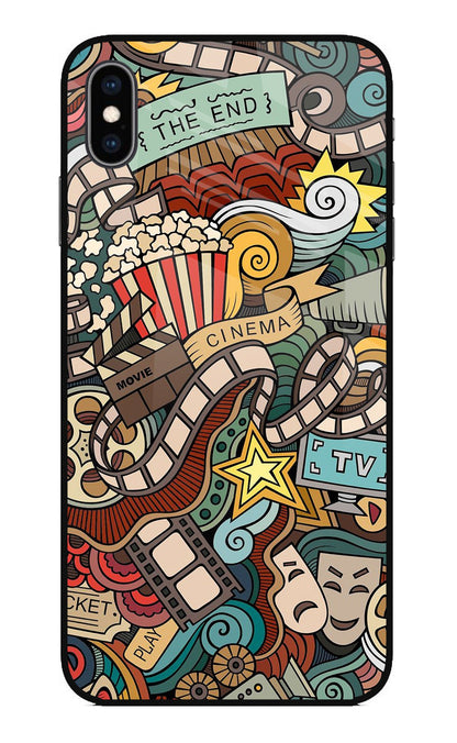 Cinema Abstract iPhone XS Max Back Cover