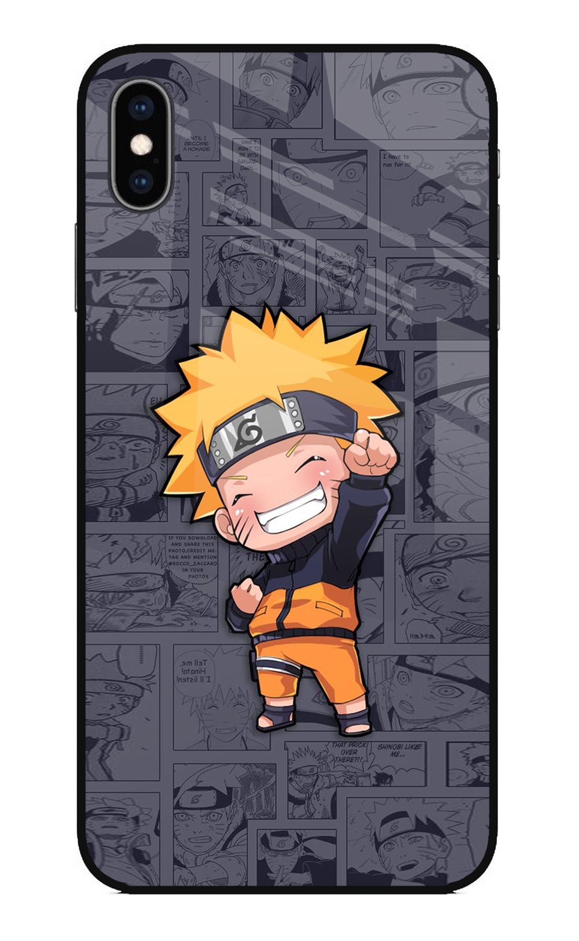 Chota Naruto iPhone XS Max Back Cover