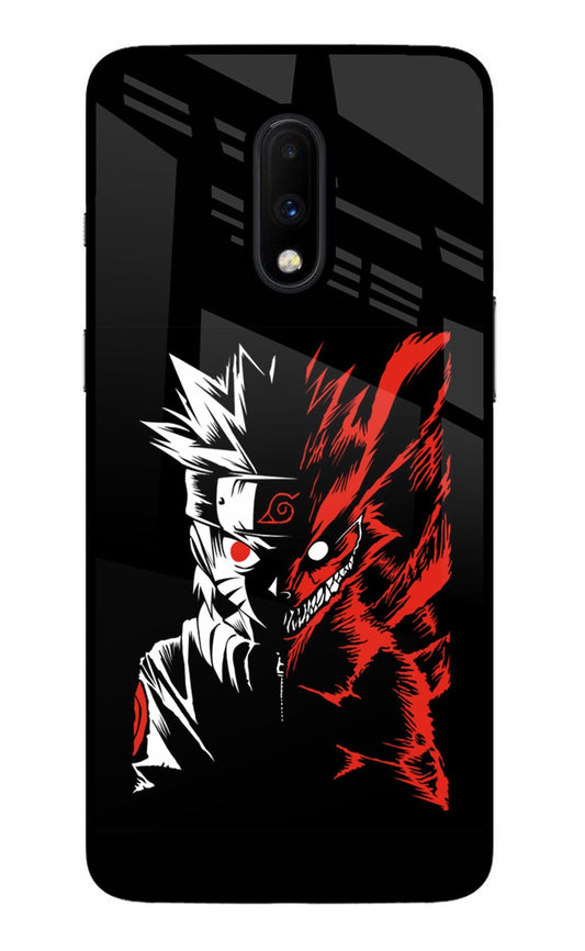 Naruto Two Face Oneplus 7 Back Cover