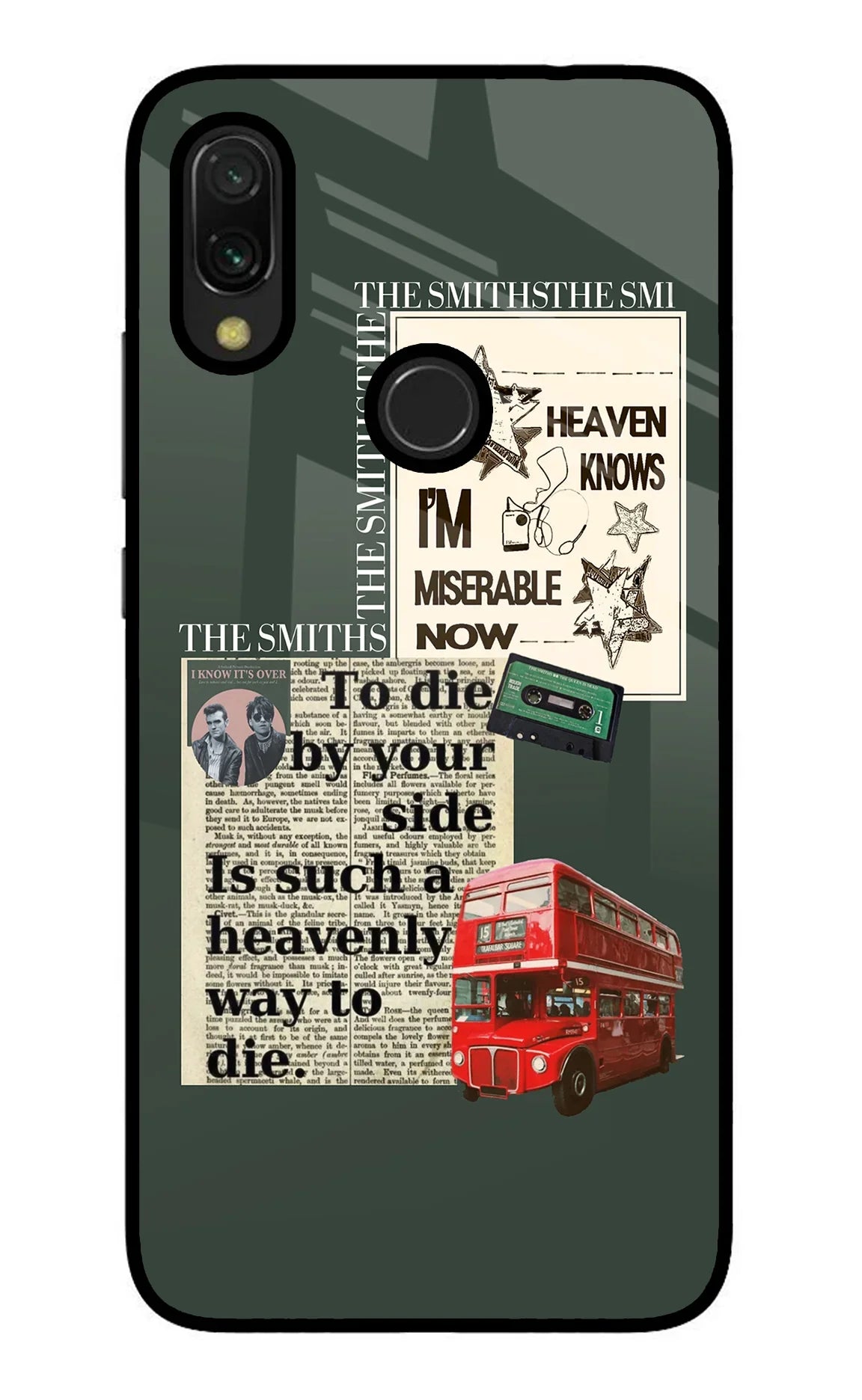 The Smiths Redmi 7 Glass Case