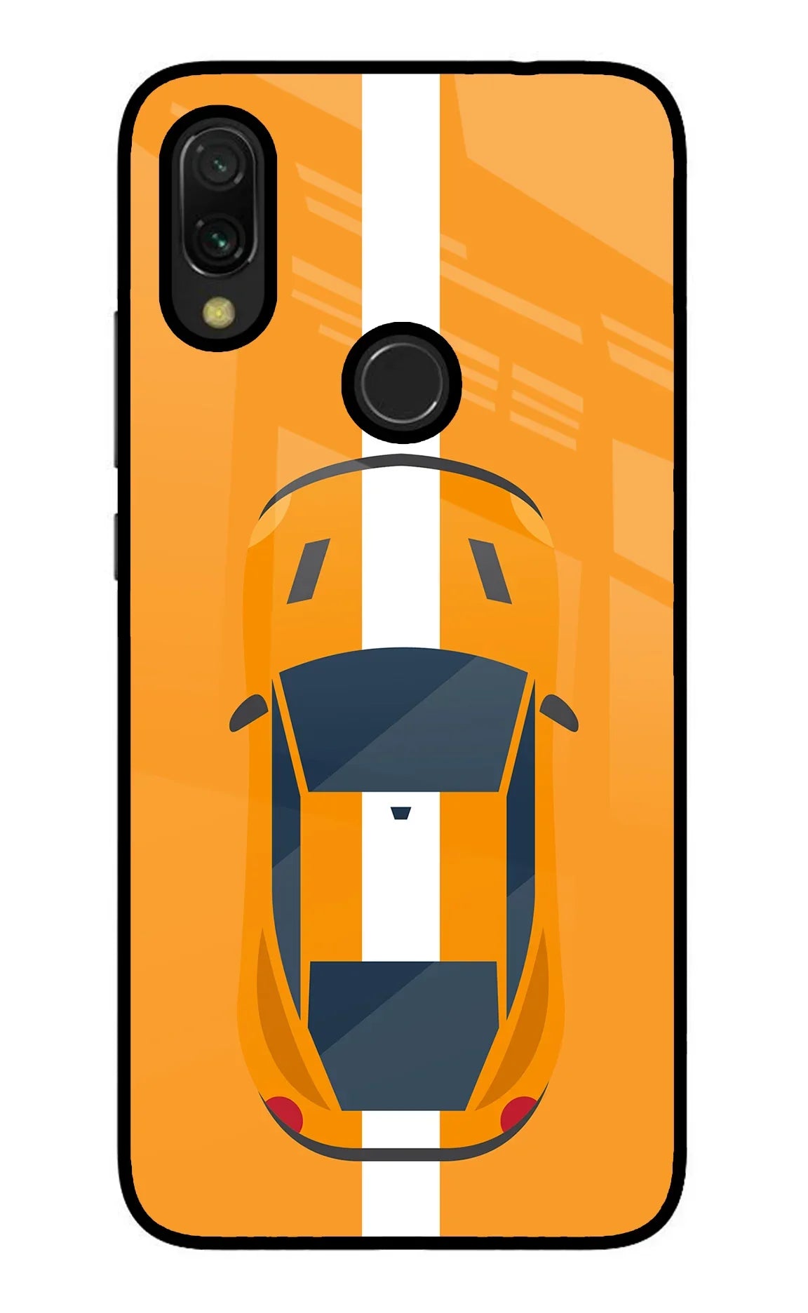 Highway Pursuit Redmi 7 Glass Case