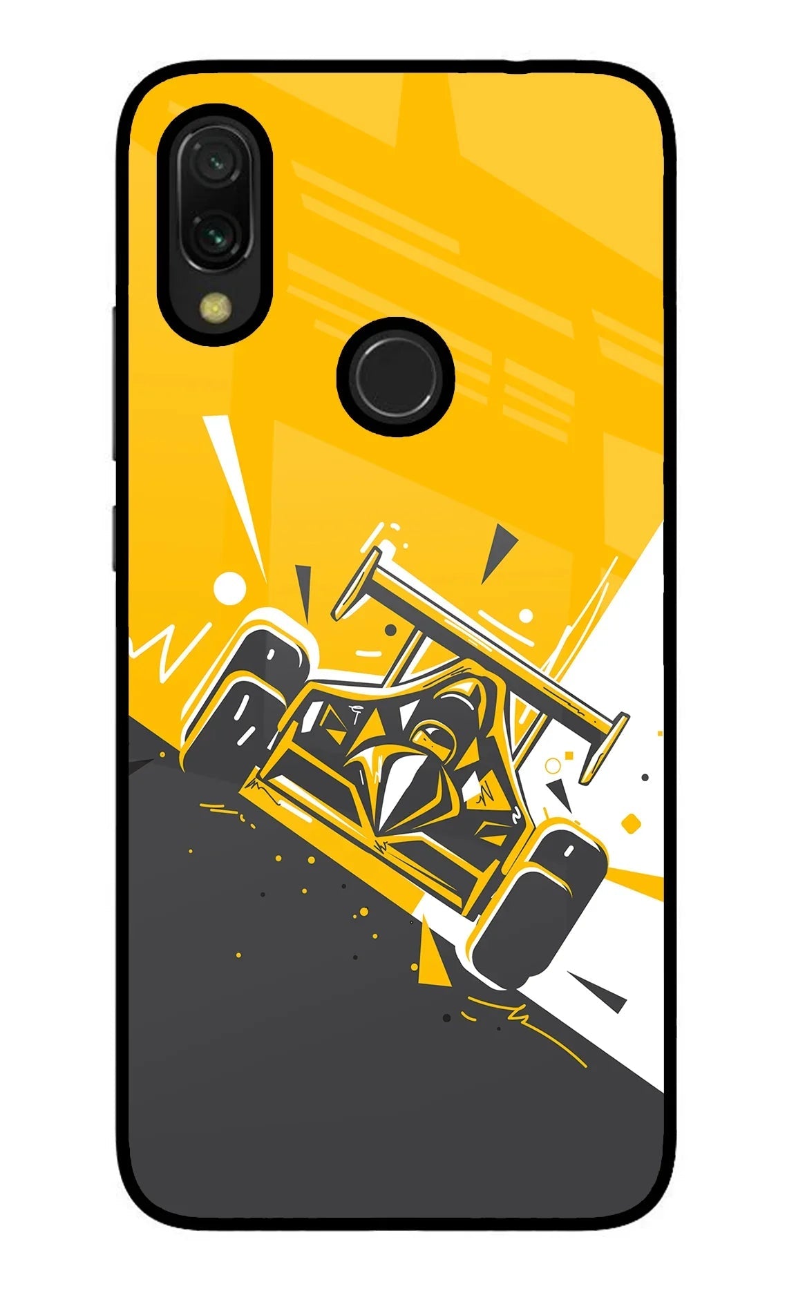 Track King Redmi 7 Glass Case