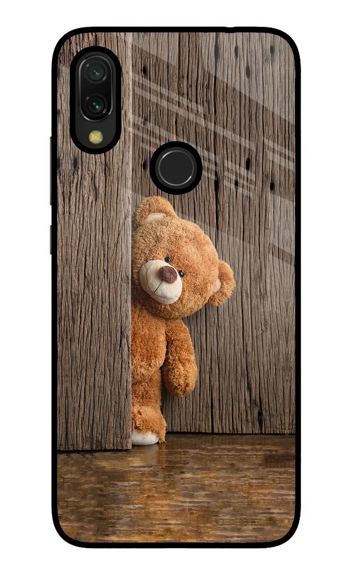 Teddy Wooden Redmi Y3 Back Cover