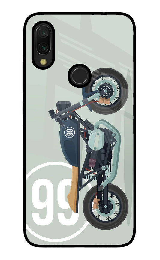 Classic Cafe Racer 99 Redmi Y3 Glass Case