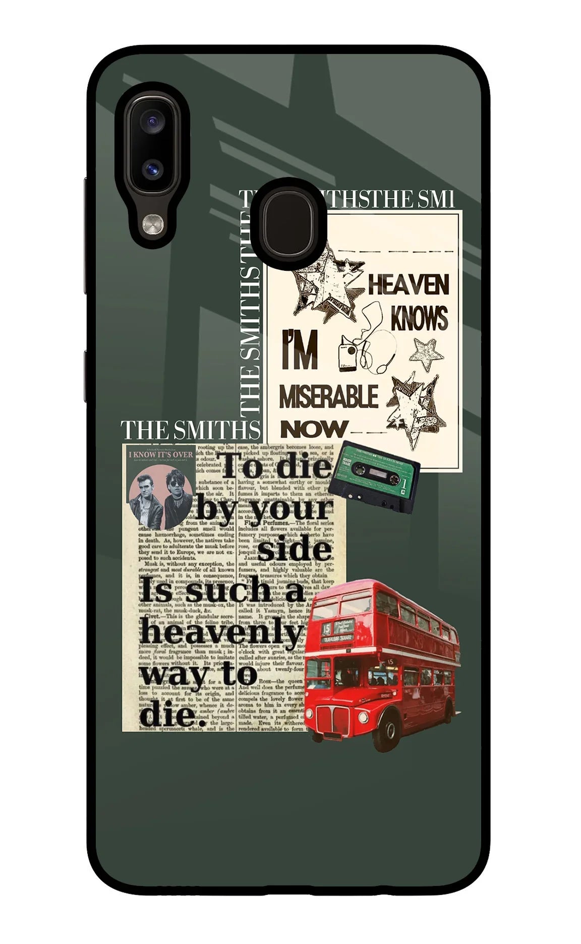 The Smiths Samsung A20/M10s Glass Case