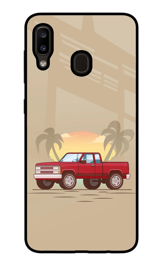 Desert Classic Drive Samsung A20/M10s Glass Case