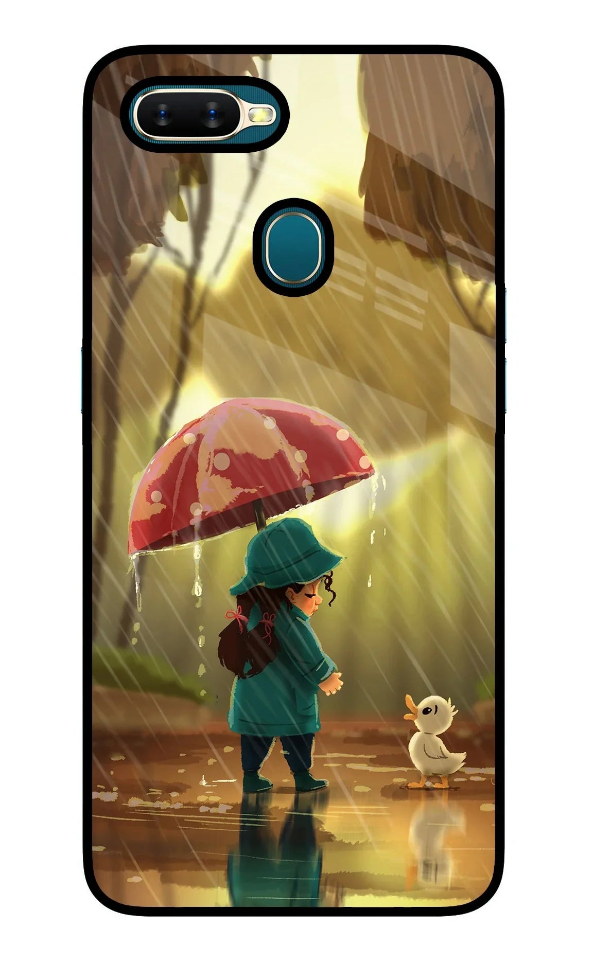 Rainy Day Oppo A7/A5s/A12 Back Cover
