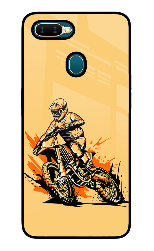 Off-Road Fury Oppo A7/A5s/A12 Glass Case