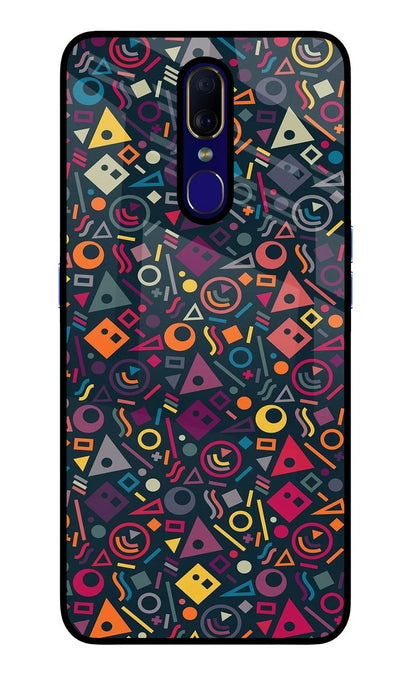 Geometric Abstract Oppo F11 Back Cover