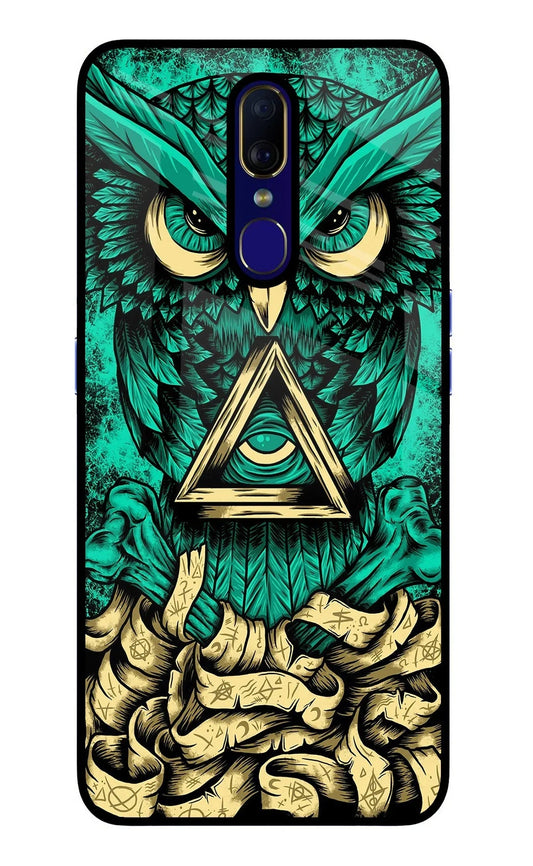 Green Owl Oppo F11 Back Cover