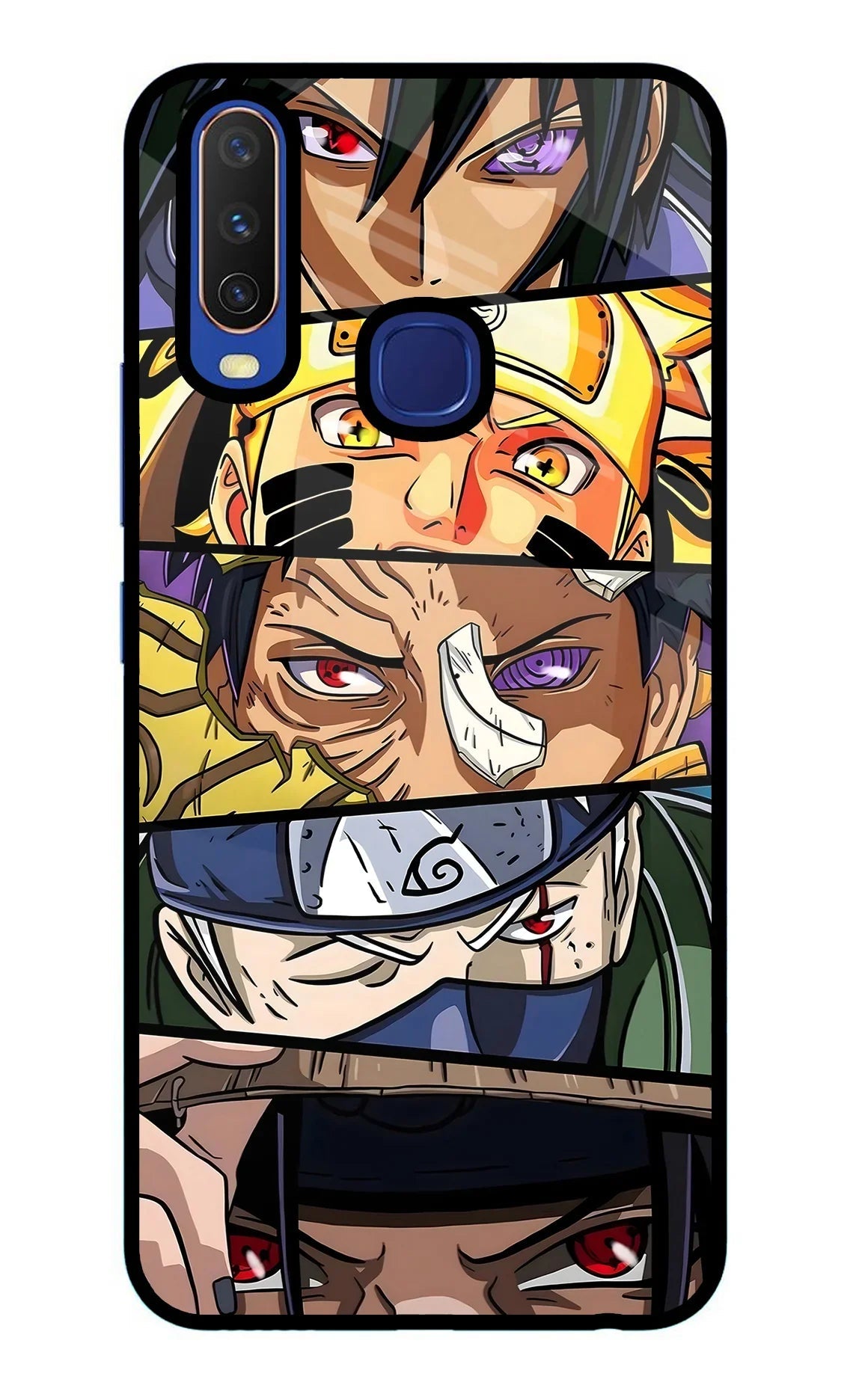 Naruto Character Vivo Y11/Y12/U10 Back Cover
