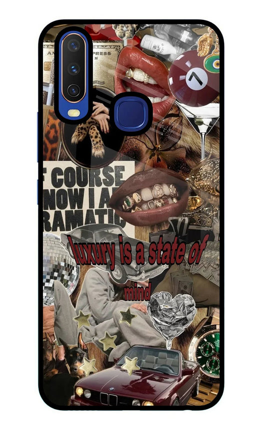 Luxury Vivo Y11/Y12/U10 Glass Case