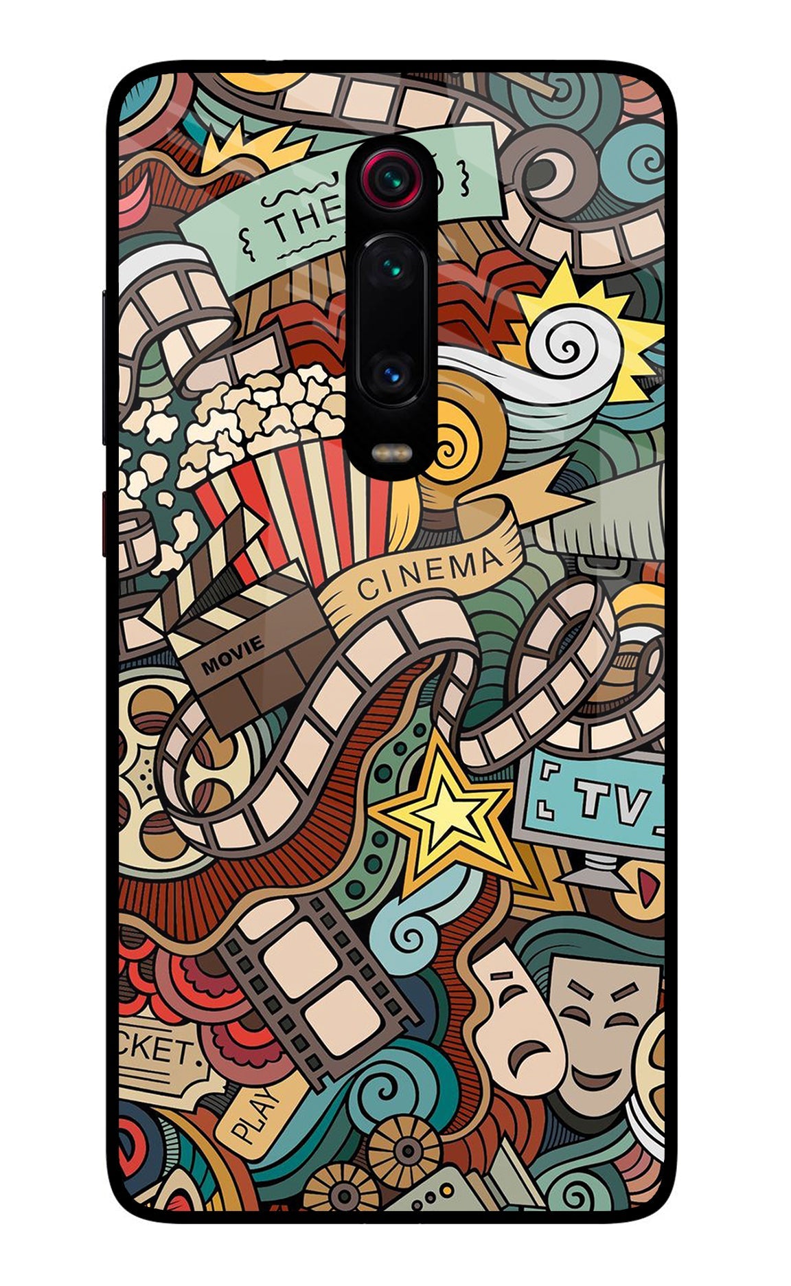 Cinema Abstract Redmi K20/K20 Pro Back Cover
