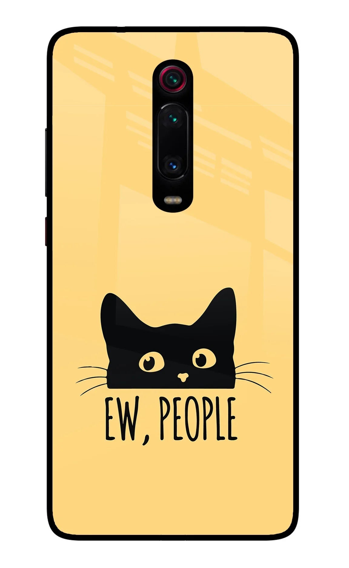 Ew People Catitude Redmi K20/K20 Pro Glass Case