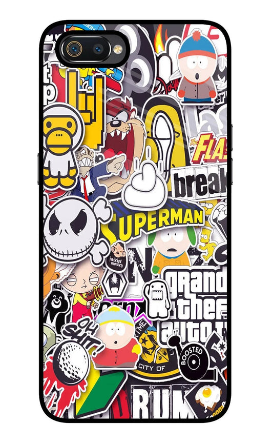 Sticker Bomb Realme C2 Back Cover