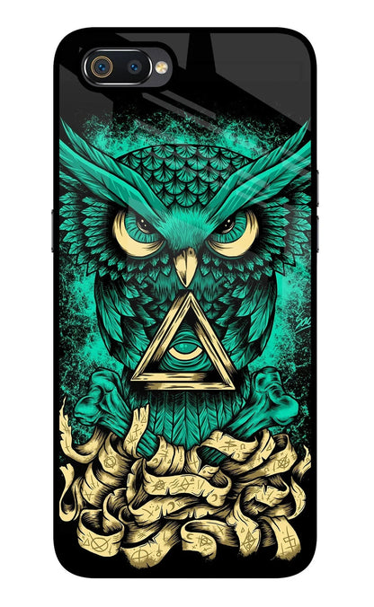 Green Owl Realme C2 Back Cover