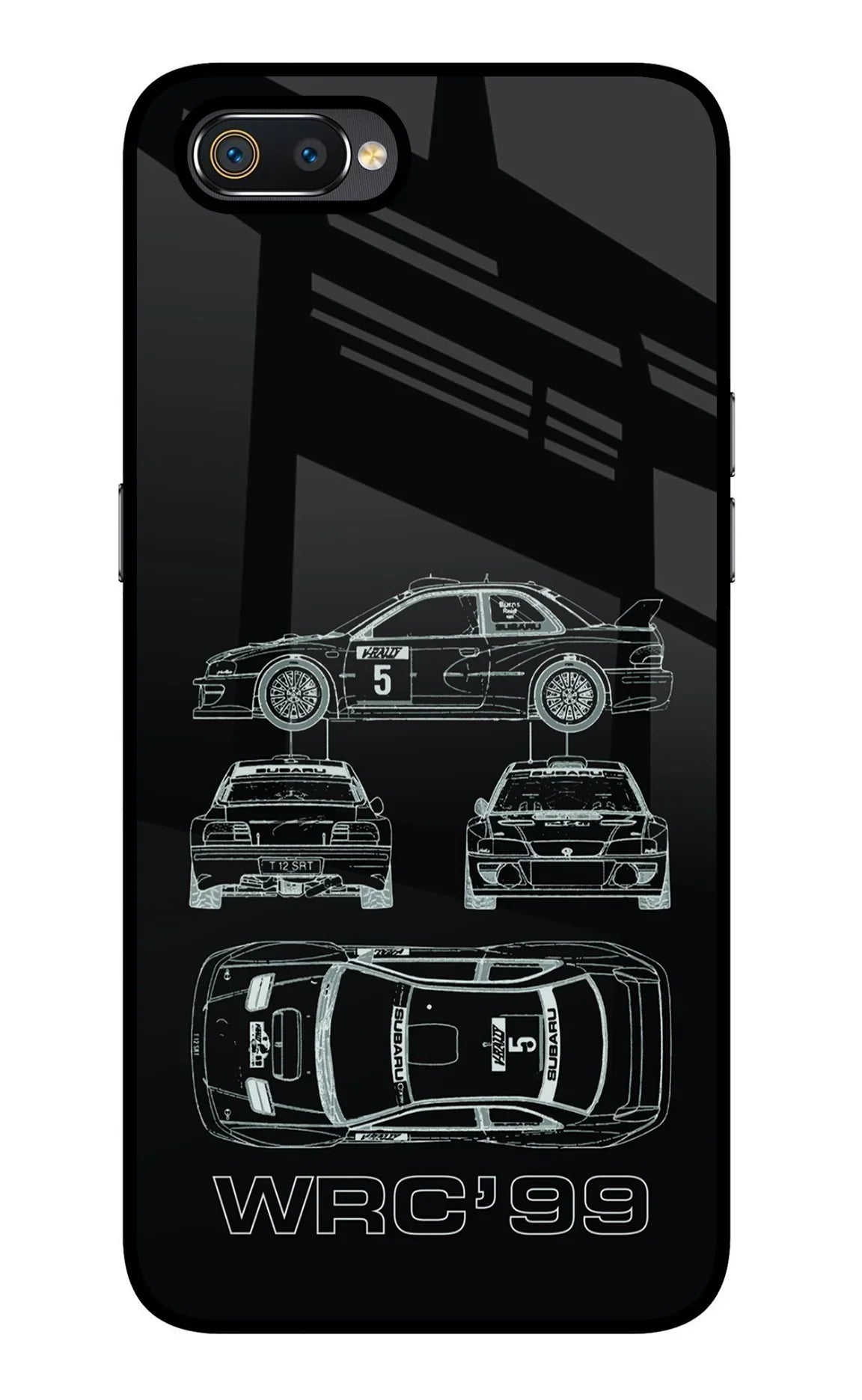 WRC'99 Realme C2 Glass Case