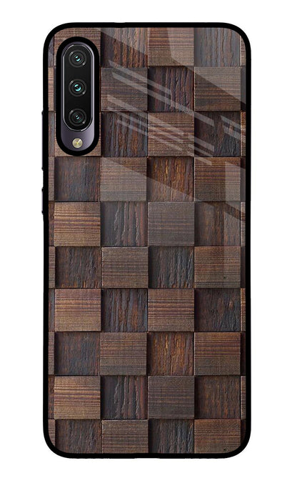 Wooden Cube Design Mi A3 Back Cover