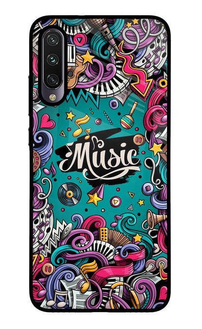 Music Graffiti Mi A3 Back Cover