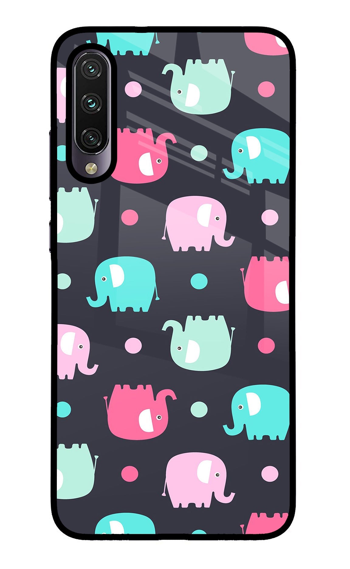 Elephants Mi A3 Back Cover