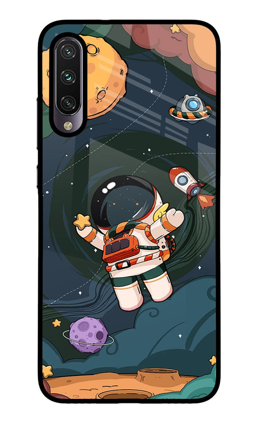 Cartoon Astronaut Mi A3 Back Cover