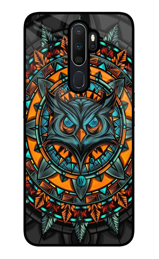 Angry Owl Art Oppo A5 2020/A9 2020 Back Cover