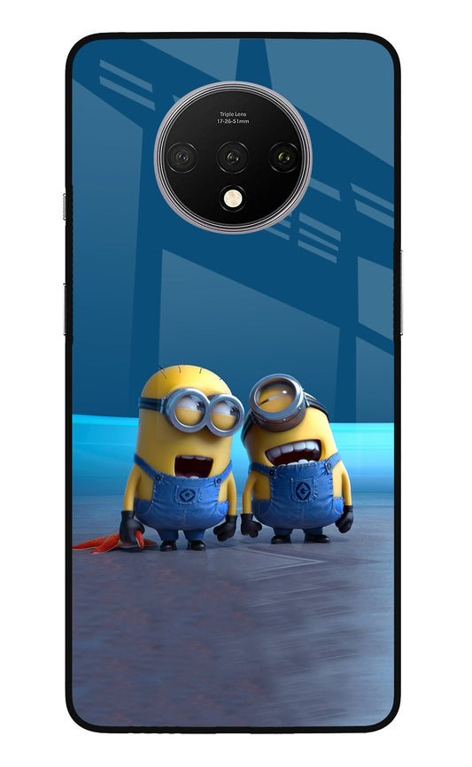 Minion Laughing Oneplus 7T Back Cover