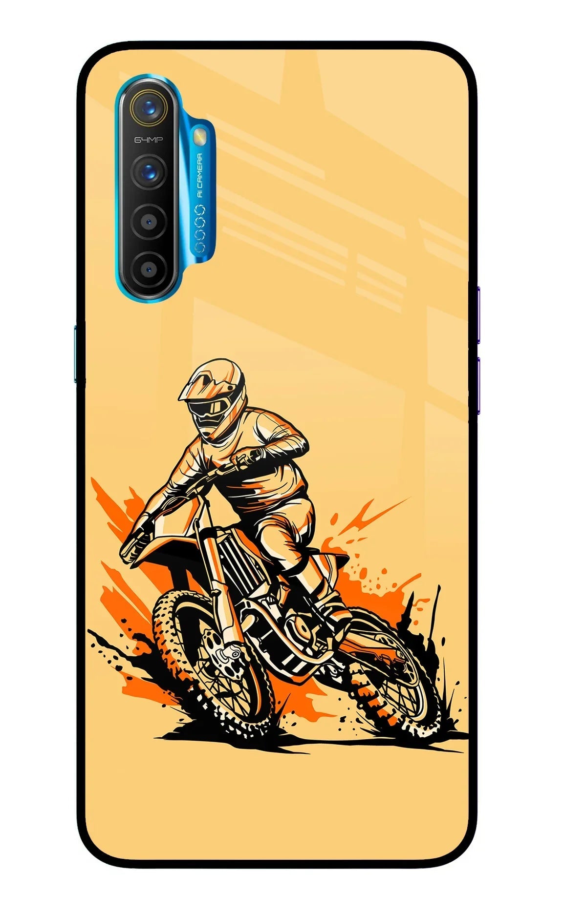 Off-Road Fury Realme XT/X2 Glass Case