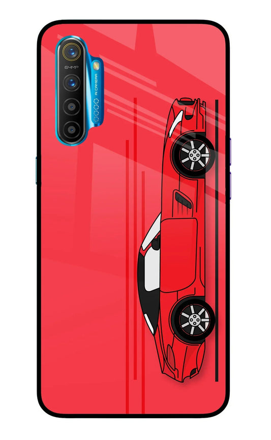 Red Velocity Realme XT/X2 Glass Case