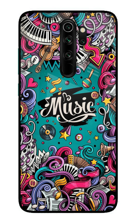 Music Graffiti Redmi Note 8 Pro Back Cover
