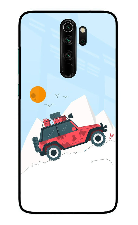 Mountain Trail Beast Redmi Note 8 Pro Glass Case
