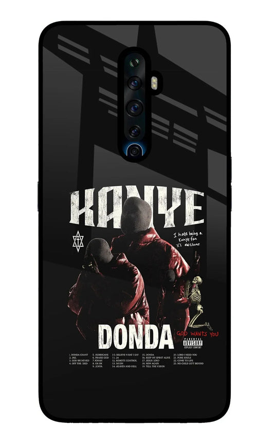 Donda Kanye West Oppo Reno2 Z Glass Case