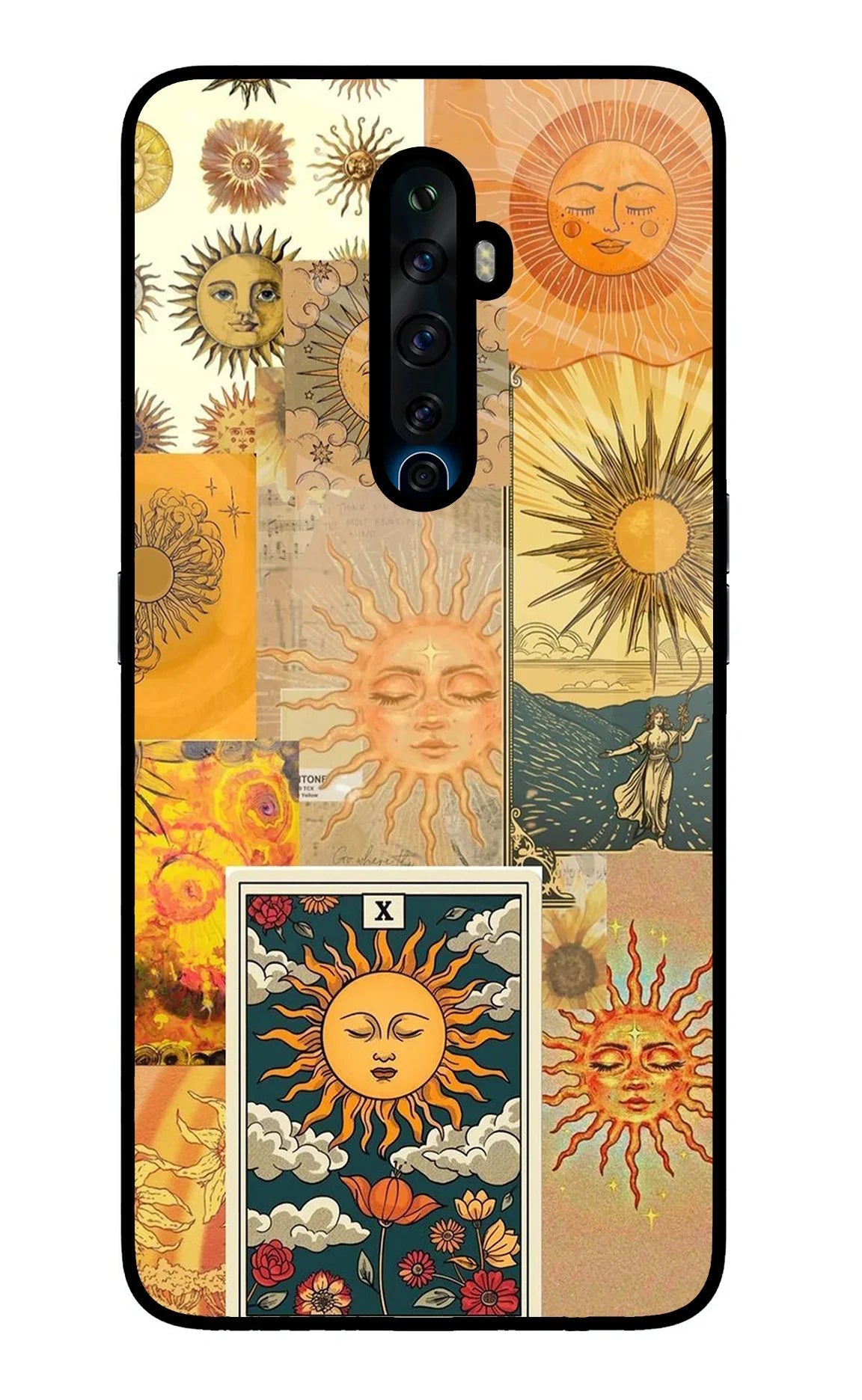 Sun Oppo Reno2 Z Glass Case