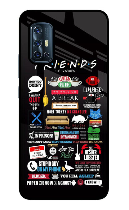 FRIENDS Vivo V17 Back Cover