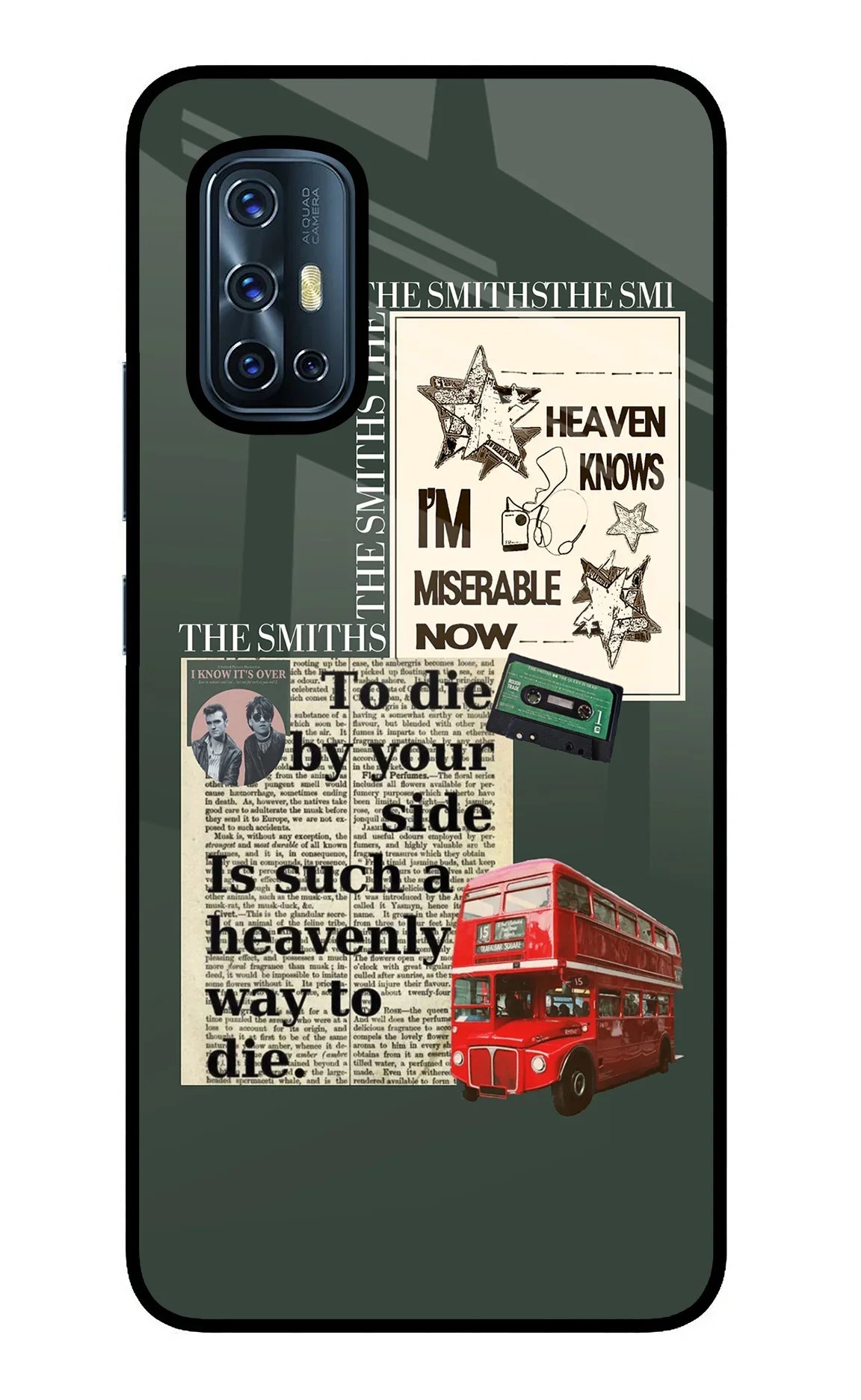 The Smiths Vivo V17 Glass Case