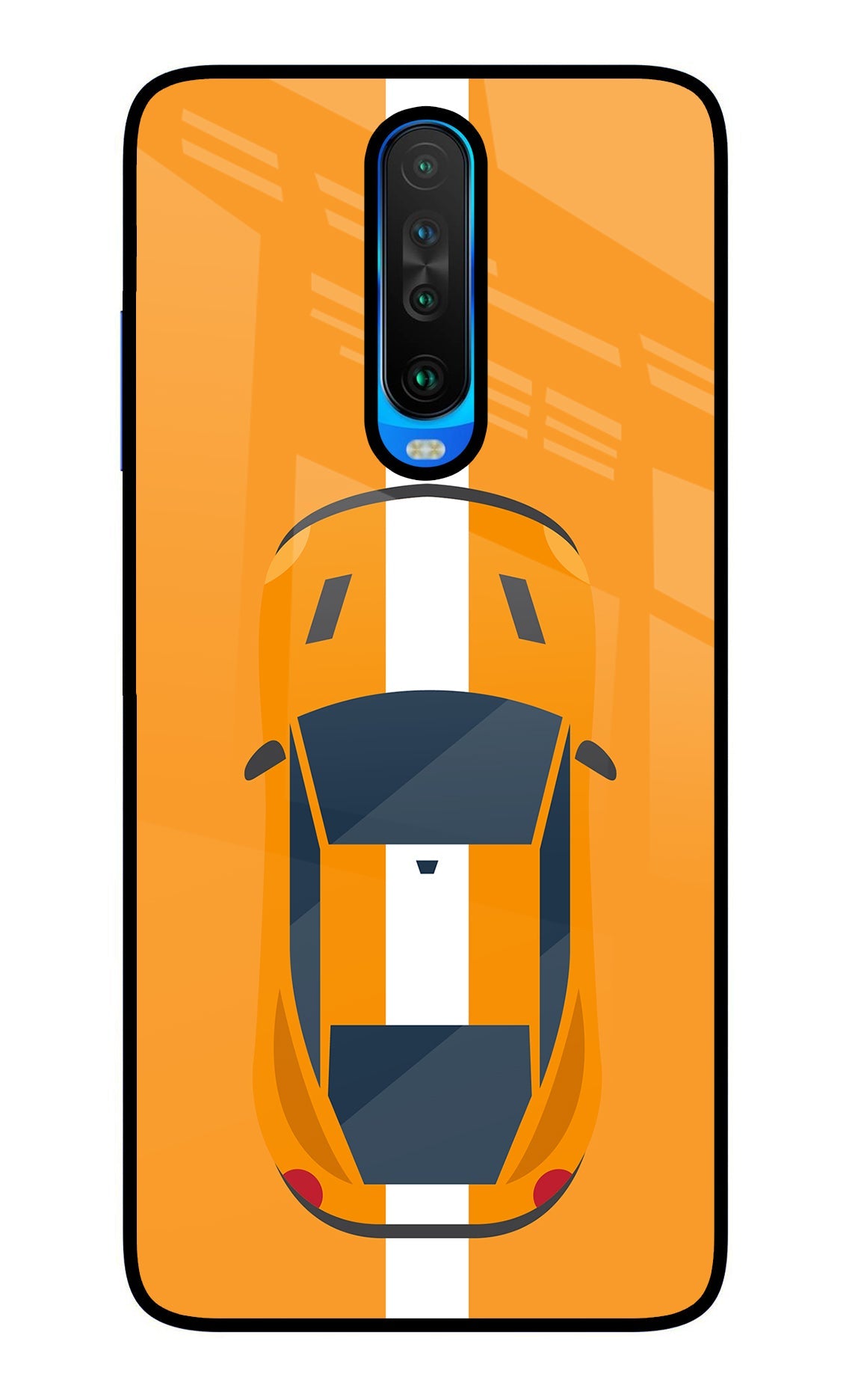 Highway Pursuit Poco X2 Glass Case