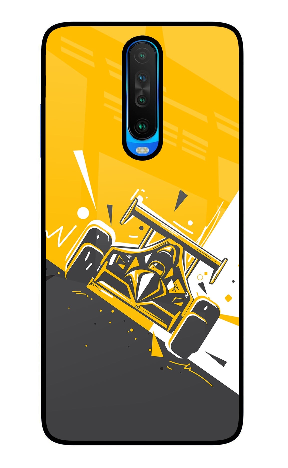 Track King Poco X2 Glass Case