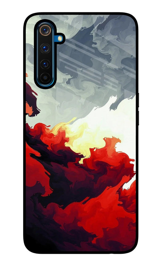 Fire Cloud Realme 6 Pro Back Cover