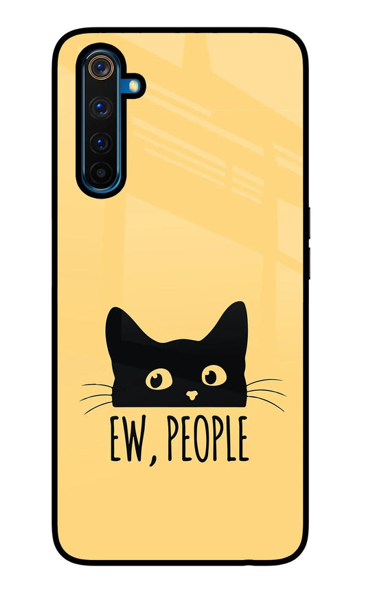 Ew People Catitude Realme 6 Pro Glass Case