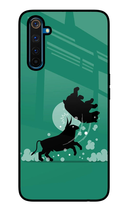 Bull Conqueror Realme 6 Pro Glass Case