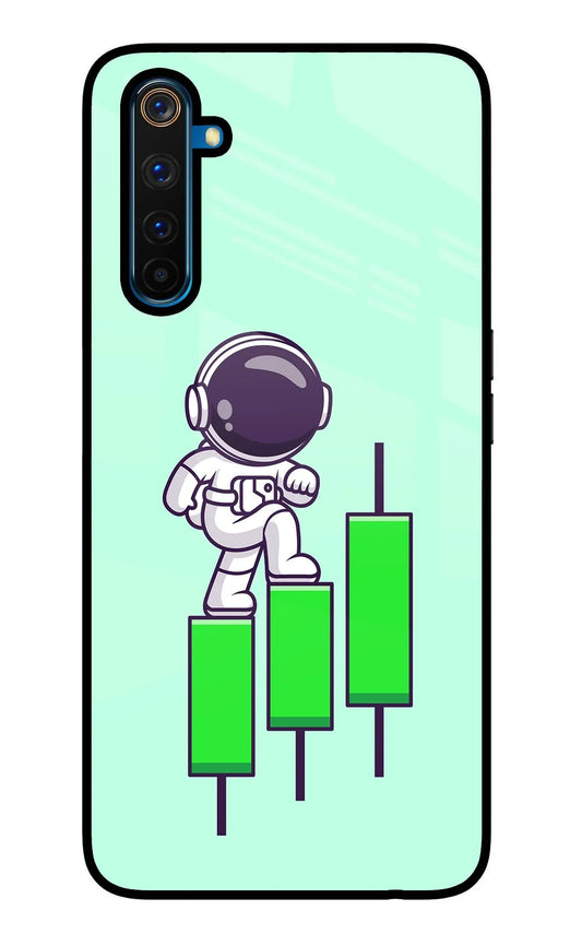 Astronaut Trader Realme 6 Pro Glass Case