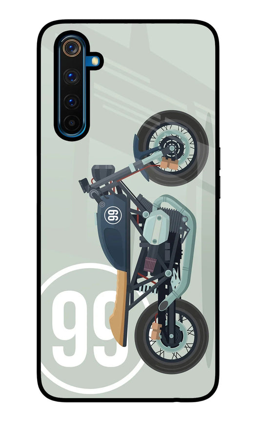 Classic Cafe Racer 99 Realme 6 Pro Glass Case