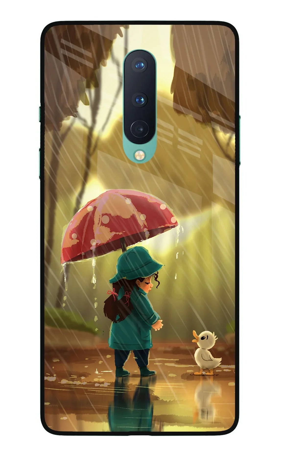 Rainy Day Oneplus 8 Back Cover
