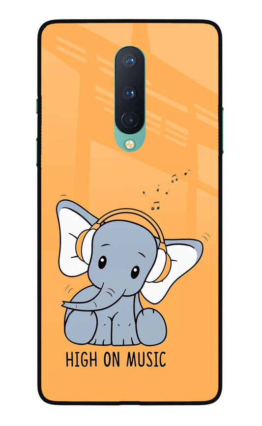 High On Music Oneplus 8 Back Cover